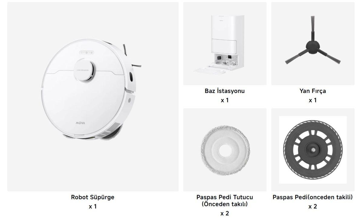 Her Mekana Uyum Sağlayan Robot Süpürge: MOVA E30 Ultra