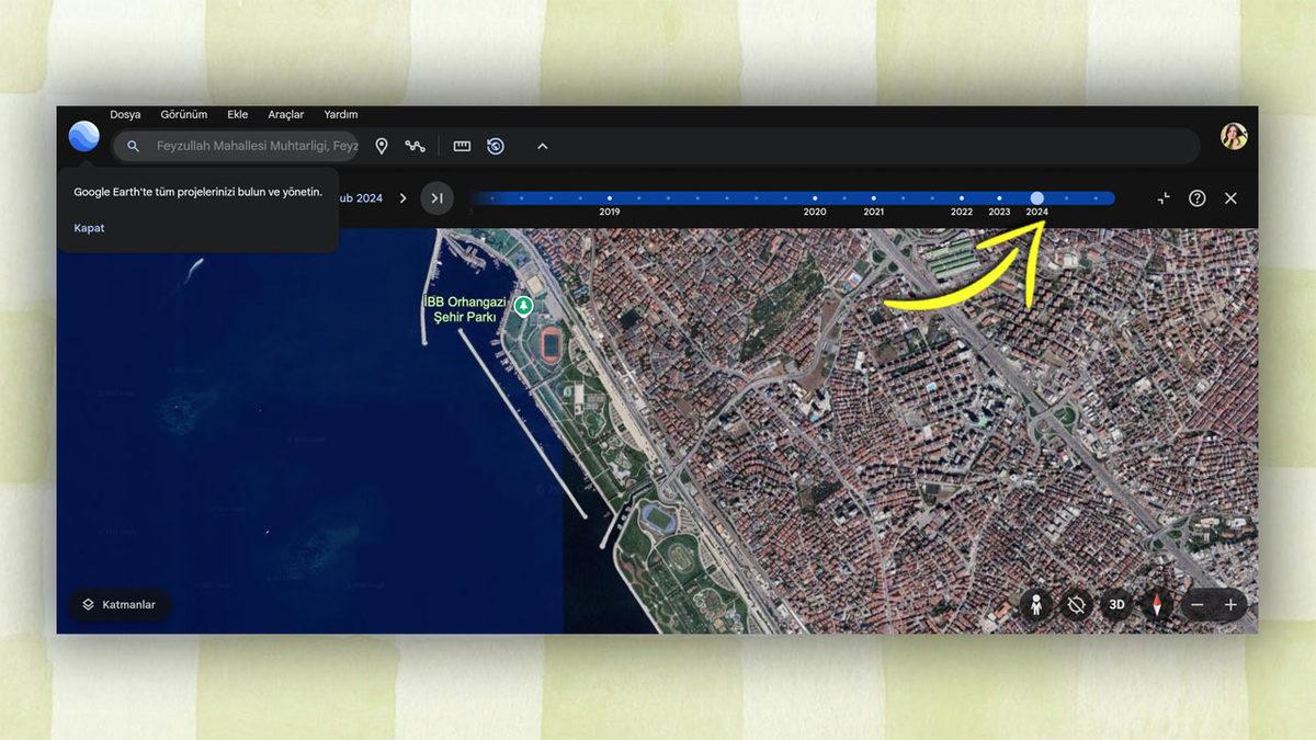 Google Maps ile Yaşadığınız Yerde Zamanda Yolculuk Yapabilirsiniz! İşte Yıllar Önce Oranın Nasıl Göründüğünü Keşfetme Yolu