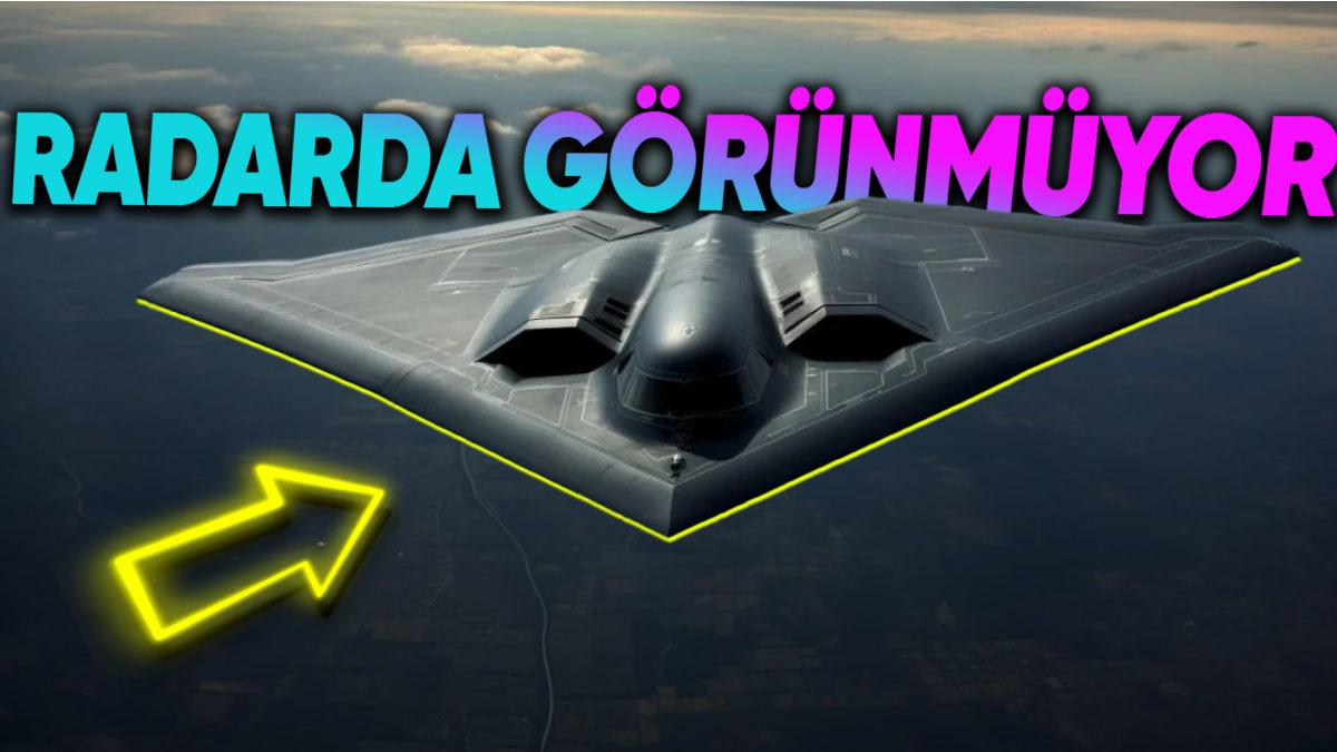 Hayalet Uçaklarda Nasıl Bir Teknoloji Kullanılıyor da Radarda Hiç Görünmüyorlar?