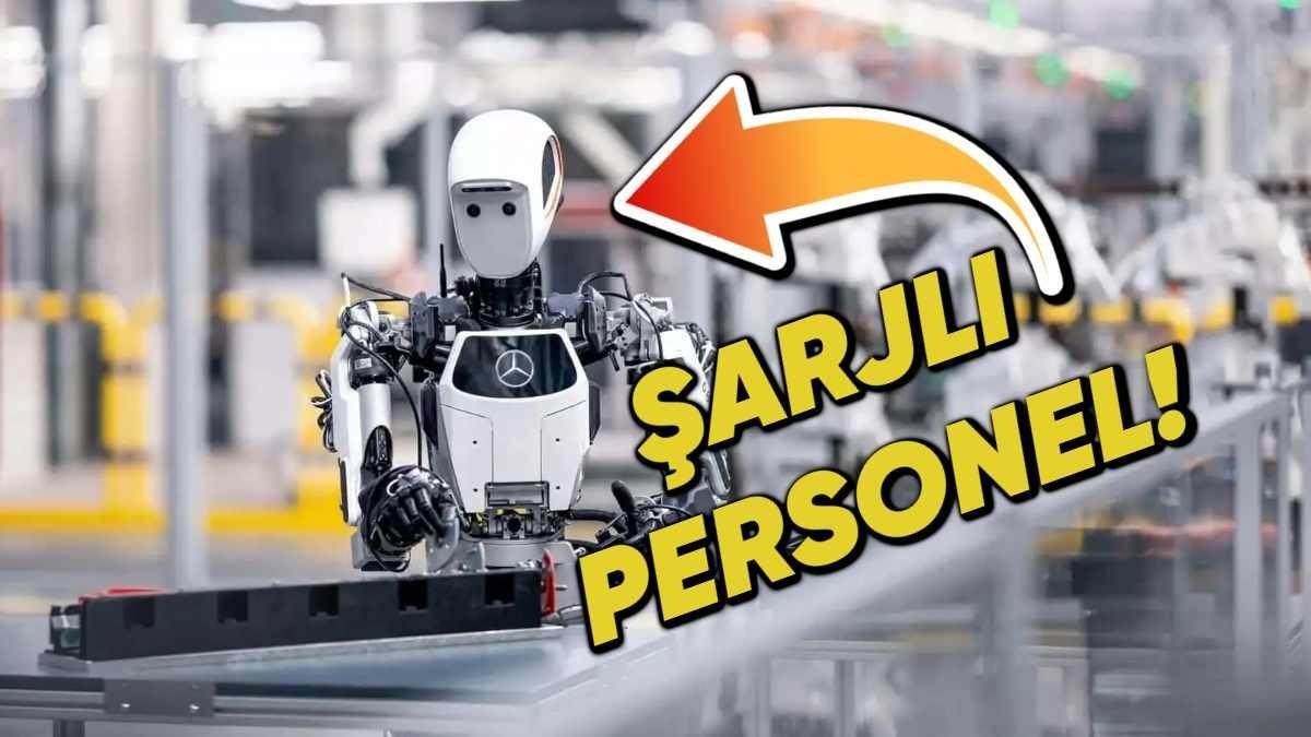 Mercedes Fabrikasında İnsansı Robotlar İşe Başladı! (Artık İş Görüşmelerinde de “Şarjın Yüzde Kaç?” Dersiniz)