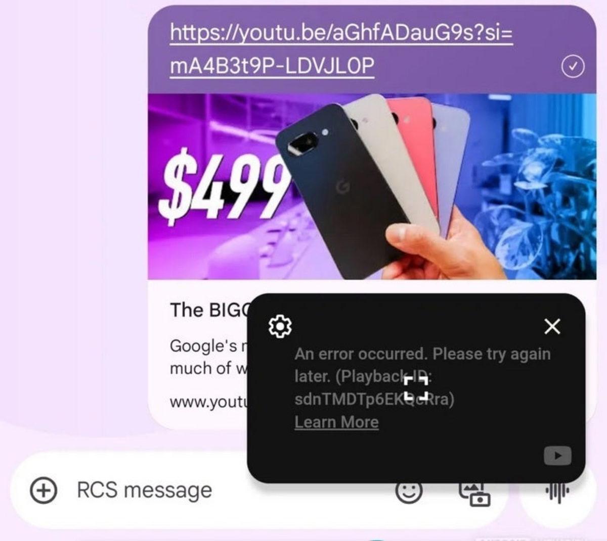 Google Mesajlar’ın Çok Sevilen YouTube Özelliği Geri Dönüyor!