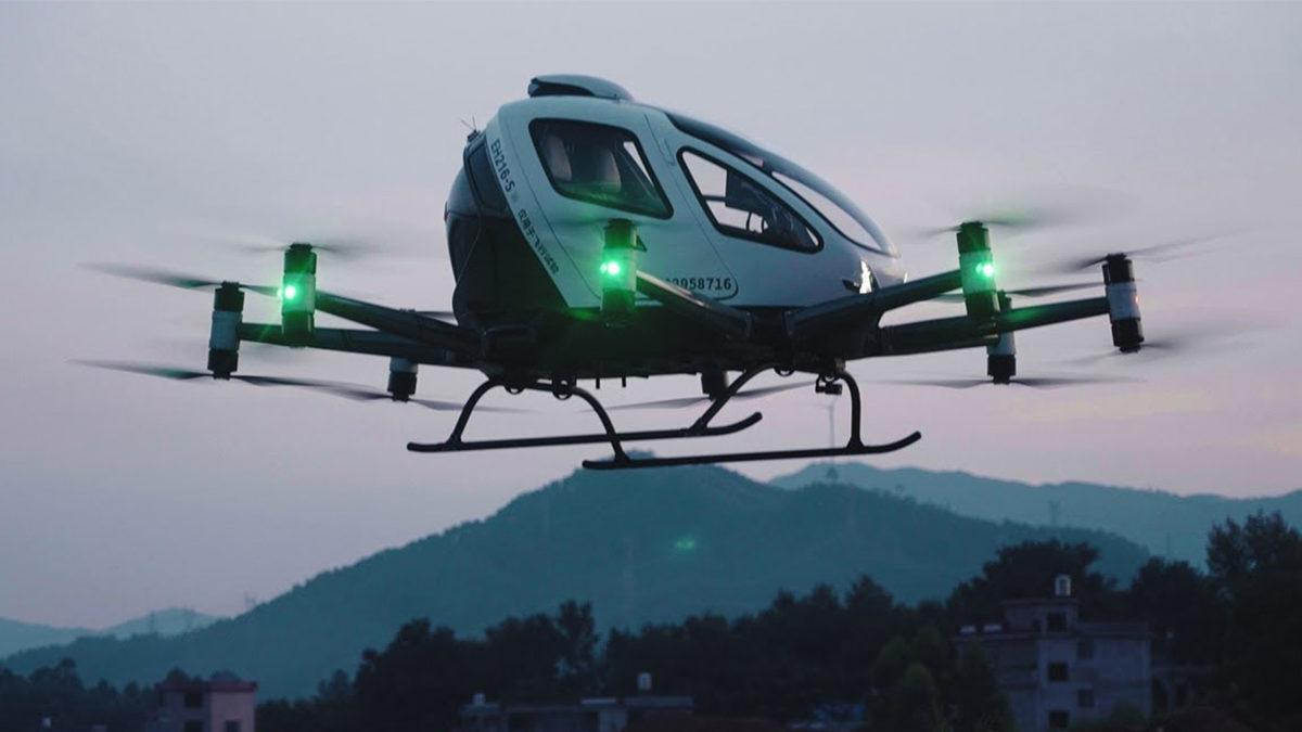 Avrupa’da İlk İnsansız eVTOL Uçuşu Gerçekleşti: Çinliler 