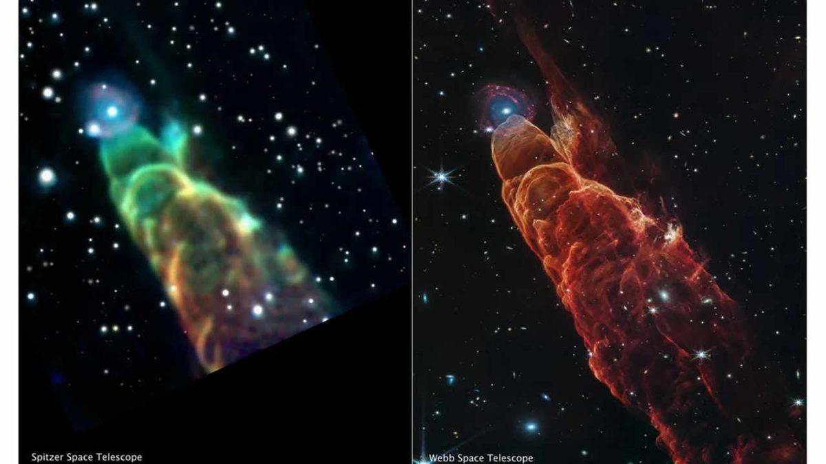 Kozmik Kasırga İlk Kez Bu Kadar Net Görüntülendi: İşte O Büyüleyici Kare!