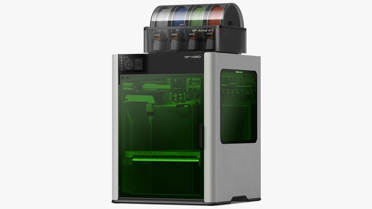 3D ve Lazer Baskı Yapan ve Şekil Çizebilen İsviçre Çakısı Gibi 3D Yazıcı Bambu H2D Tanıtıldı