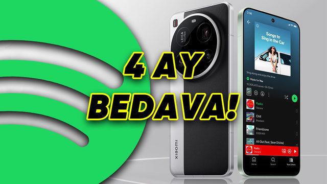 Xiaomi 15 Alanlara Spotify 4 Ay Ücretsiz!