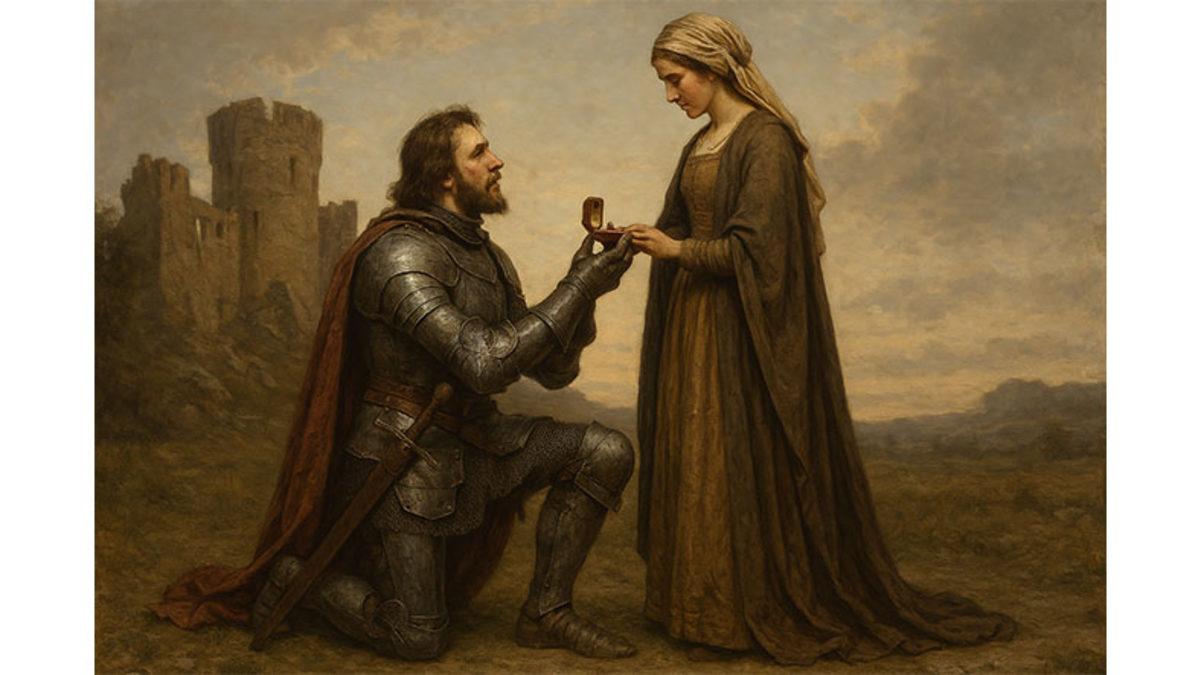 Neden Tek Diz Üzerinde Evlenme Teklifi Ediyoruz? Orta Çağ’a Kadar Uzanan Bir Sebebi Var!