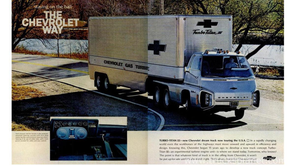 Geleceğin Kamyonu Olacakken Tutunamayanlara Adını Yazdırdı: Gaz Türbin Motoruyla Çalışan Chevrolet Turbo Titan III’ün Tarihe Karışma Nedenleri