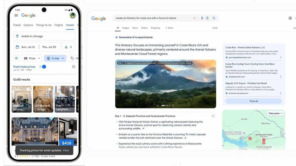 Artık Google Haritalar “Ben Tatili Planlarım, Sen Sadece Valizi Hazırla!” Diyecek: İşte Karşımızda Yeni Seyahat Asistanı!