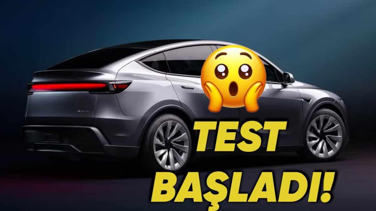 2025 Tesla Model Y İçin Türkiye’de Test Sürüşleri Başladı