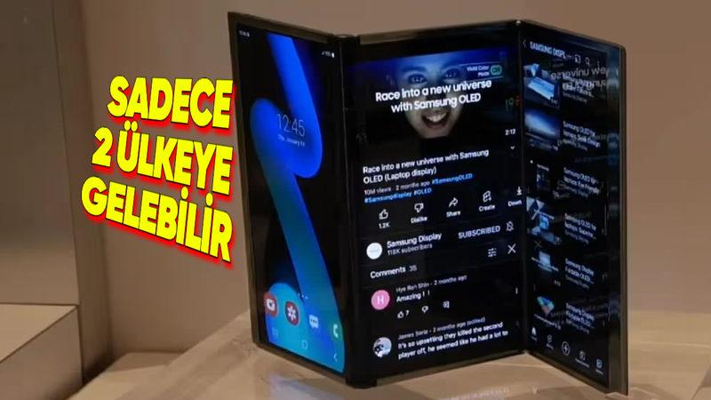 Üçe Katlanan Samsung Telefon Hakkında Yeni İddia: Muhtemelen Paranız Yetse de Alamayacaksınız!