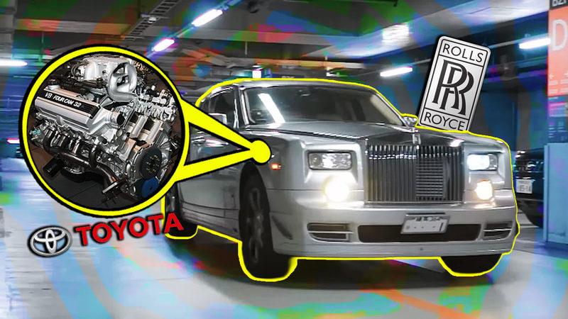 Türünün İlk ve Tek Örneği: Toyota Motoruyla Modifiye Edilmiş Rolls-Royce ile Tanışın!
