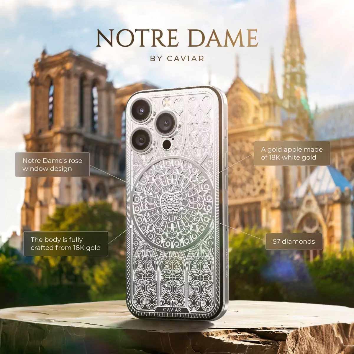 Notre Dame’dan İlham Alan 3,7 Milyon TL’lik iPhone 16 Pro Max Modeli Tanıtıldı!