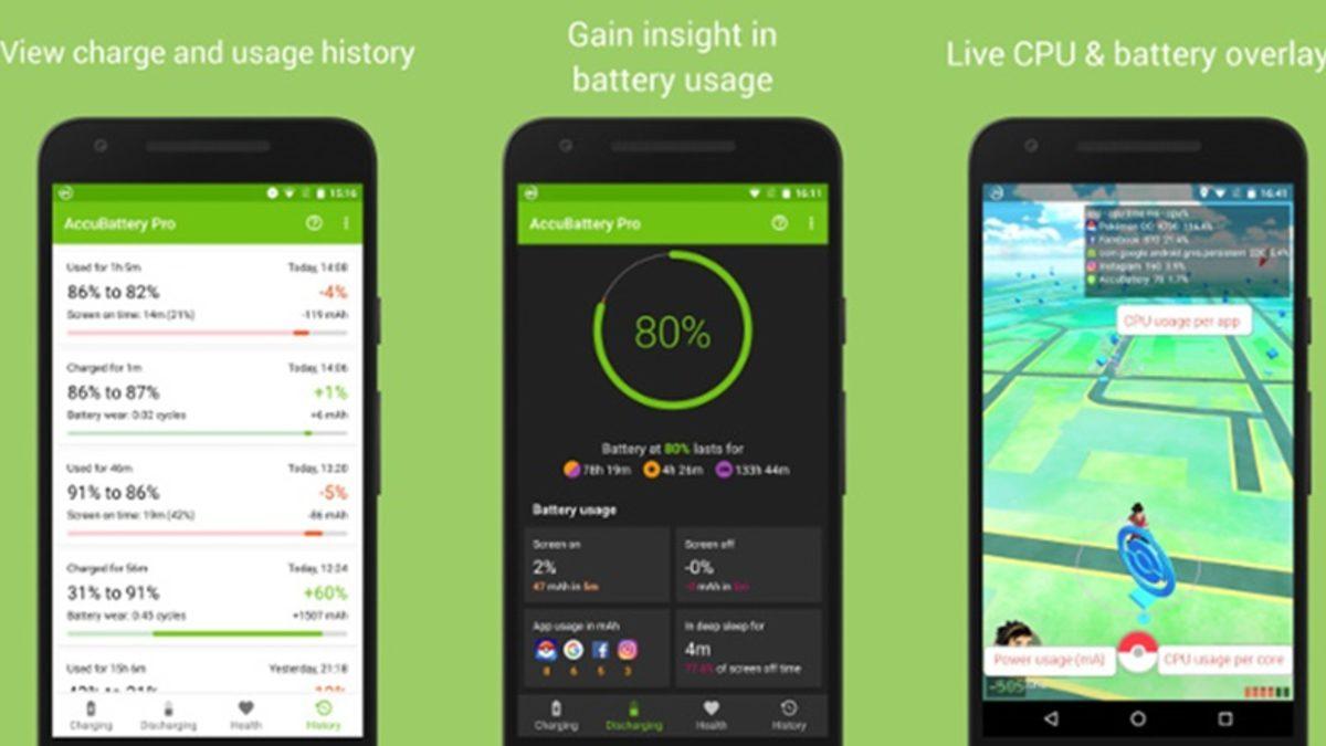 AccuBattery Uygulaması İle Telefon Bataryasının Ömrü Uzuyor