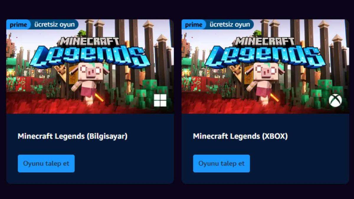 Minecraft Legends, Prime Gaming’de Ücretsiz Erişime Açıldı!