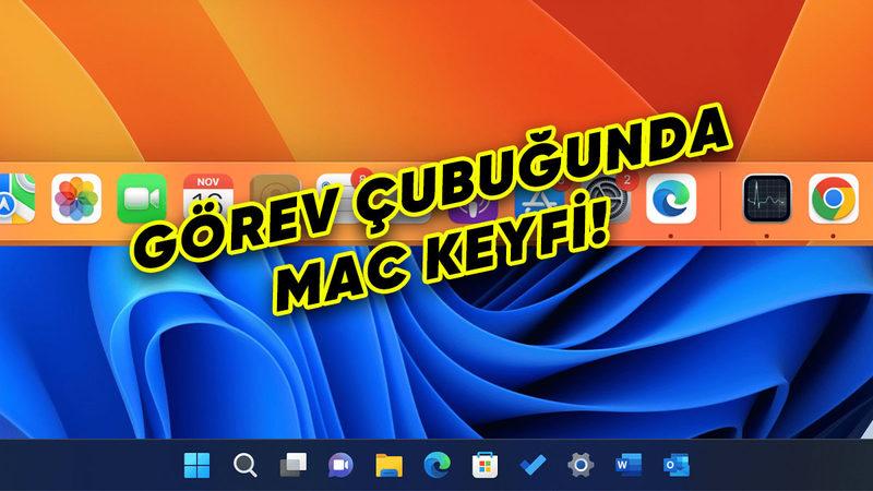 MacOS’un Sevilen Özelliklerinden Biri Windows 11’e Geliyor