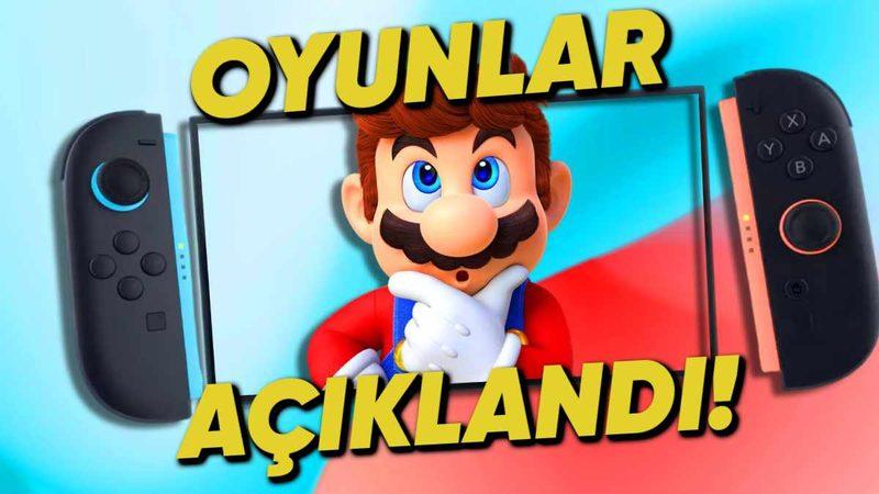 Nintendo, Switch 2’nin Çıkış Oyunlarını Duyurdu: İşte Tam Liste!