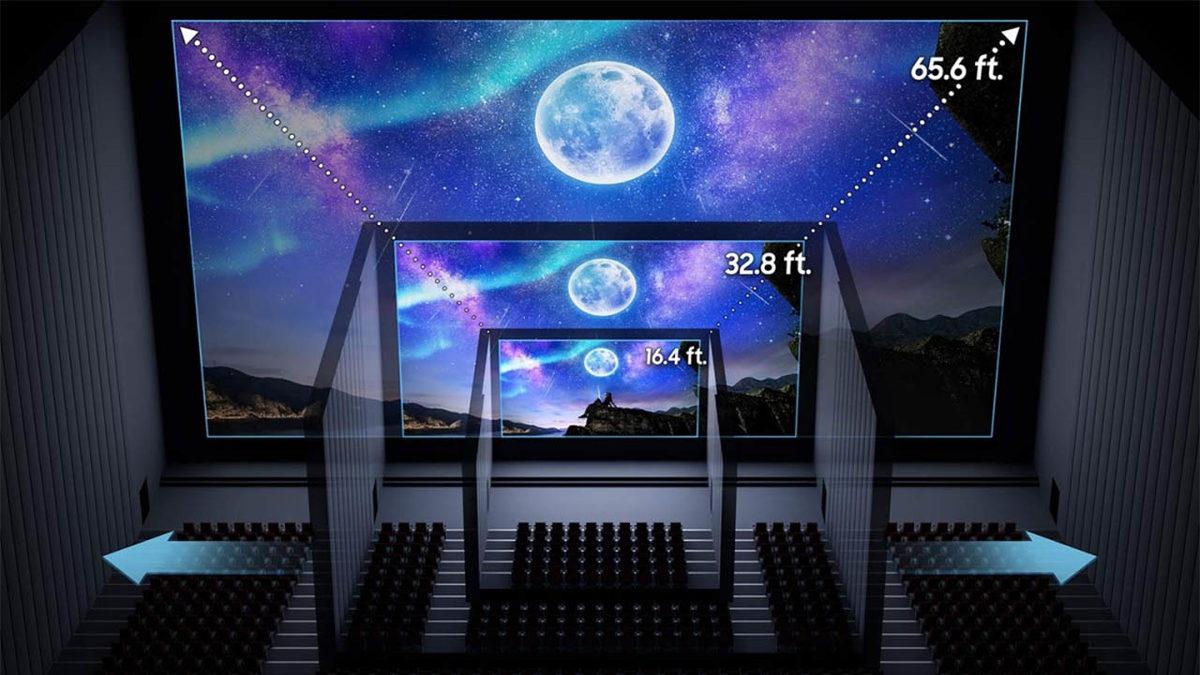 Projektörlü Salonları Unutun: Samsung, Efsane Özelliklere Sahip Sinema Salonu Ekranlarını Duyurdu
