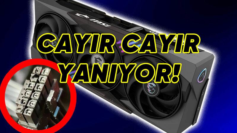 NVIDIA GeForce RTX 5090 Ekran Kartlarında Aşırı Isınma Yüzünden Kablolar Eriyor