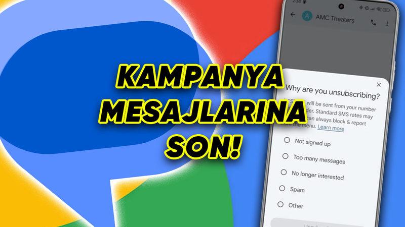 Google Mesajlar, Bitmek Bilmeyen Kampanya Mesajlarından Tek Dokunuşla Kurtulmanızı Sağlayacak