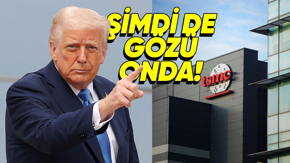 Trump’tan Bir Tehdit de Dünyanın En Büyük Çip Üreticisi TSMC’ye: %100 Ek Gümrük Vergisi Gelebilir!