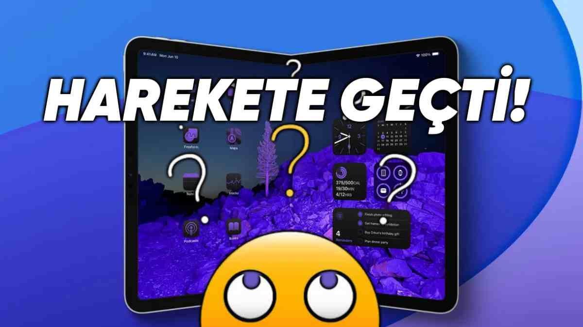 İlk Katlanabilir iPad, Tahmin Edilenden de Erken Raflarda Yerini Alabilir: Katlanabilir iPhone’dan Bile Önce!