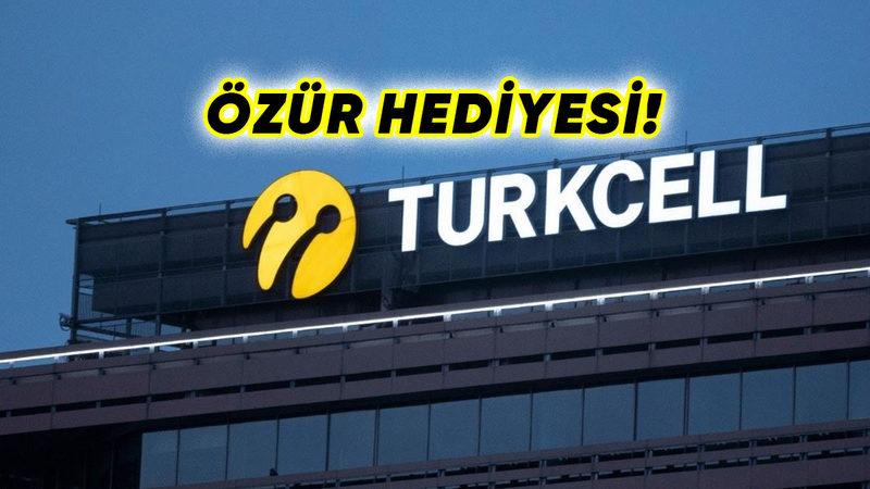 Hizmet Kesintisi Yaşayan Turkcell’den Tüm Müşterilerine Özür Hediyesi: İnternet, Konuşma ve Dahası...