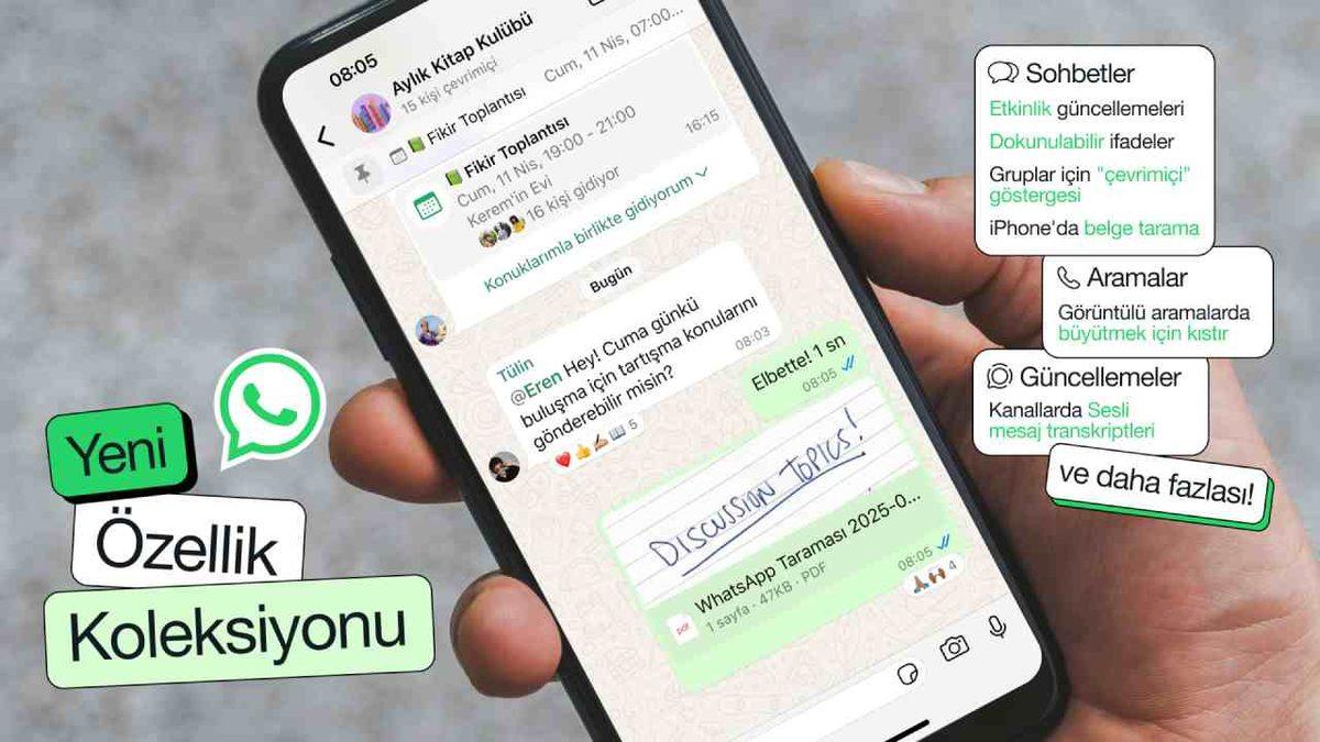 WhatsApp’tan Alışkanlıklarınızı Baştan Sona Değiştirecek Yepyeni Bir Güncelleme Geldi: İşte Detaylar!