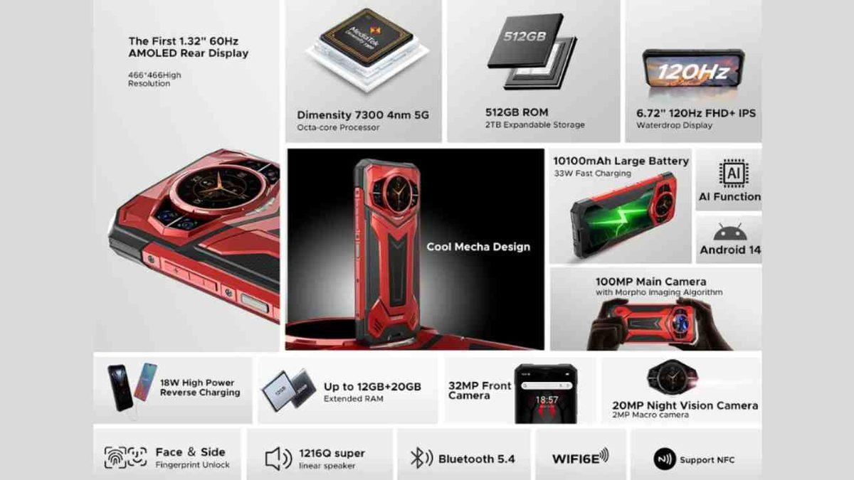 DOOGEE’nin Çift AMOLED Ekranlı İlk Telefonu Tanıtıldı: İşte Karşınızda Yeni S200 Plus