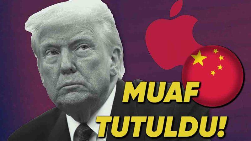 Trump, Çin’den İthal Edilen Bazı Elektronik Ürünler İçin Geçici Vergi Muafiyeti Kararı Aldı