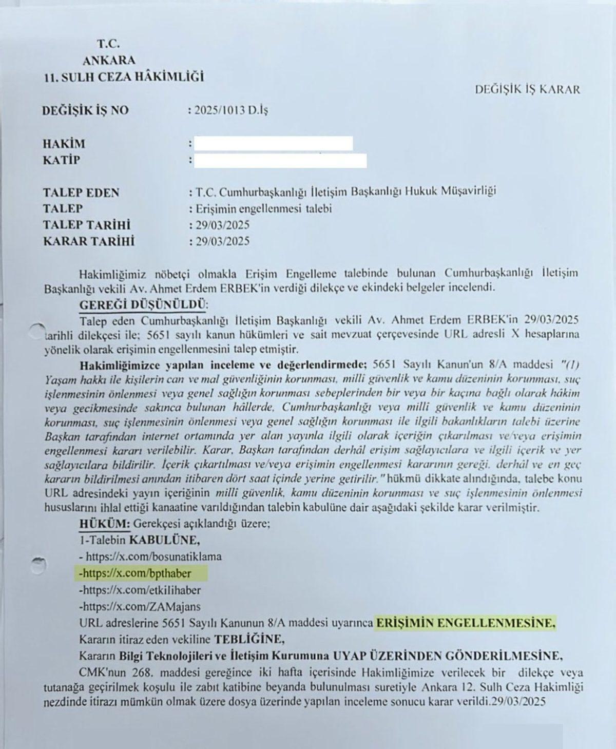 BPT, Boşuna Tıklama, Etkili Haber ve Zam Haber’e Erişim Engeli Getirildi