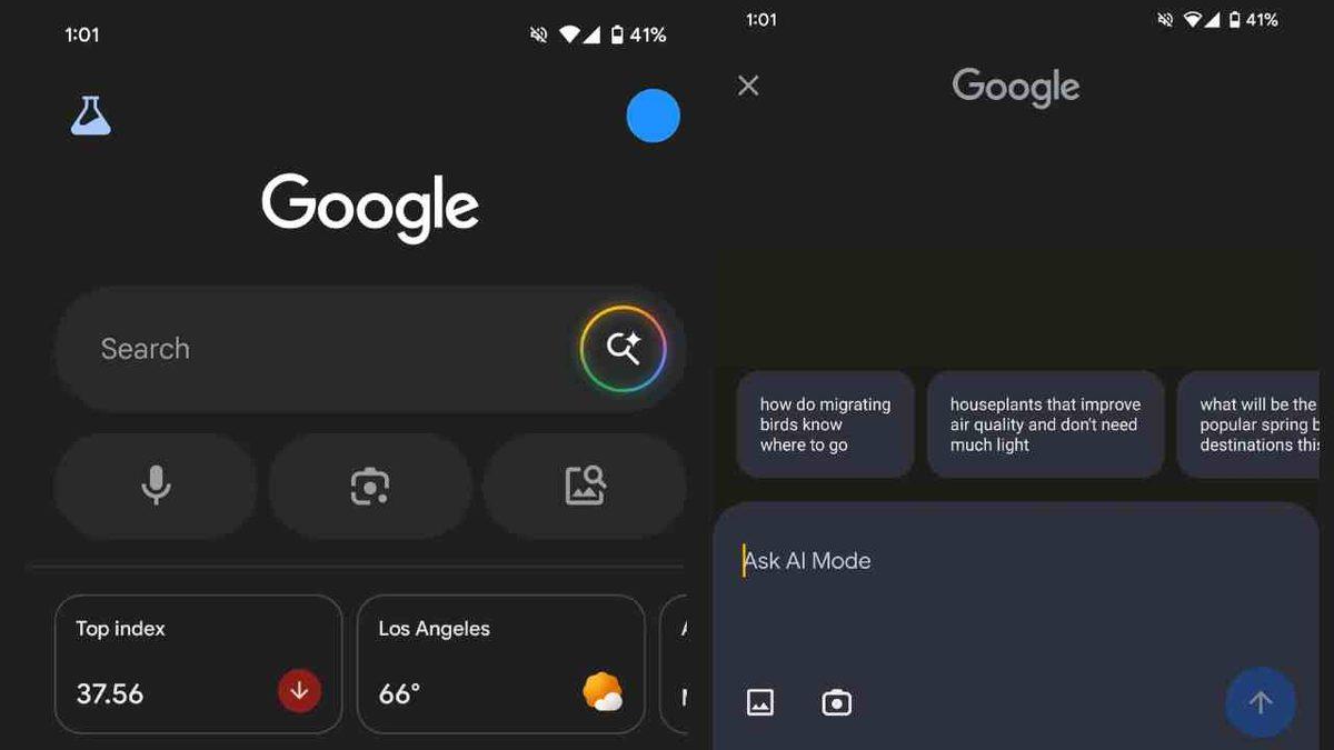 Google, Yapay Zekâ Modunu Arama Çubuğuna Taşıyor: Renkli Kısayolları da Şutladı!