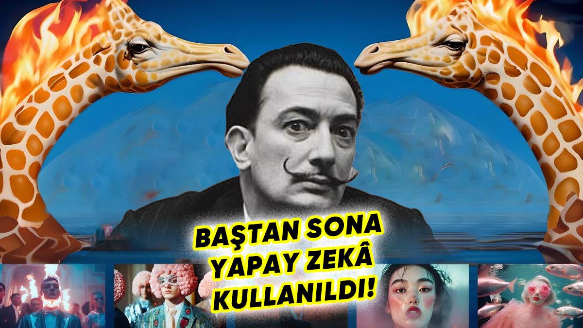 Salvador Dali’nin 90 Yıl Önce Kimsenin Anlayıp Çekemediği Filmi, Yapay Zekâ Sayesinde Gerçek Oluyor: İşte İlk Fragman! [Video]