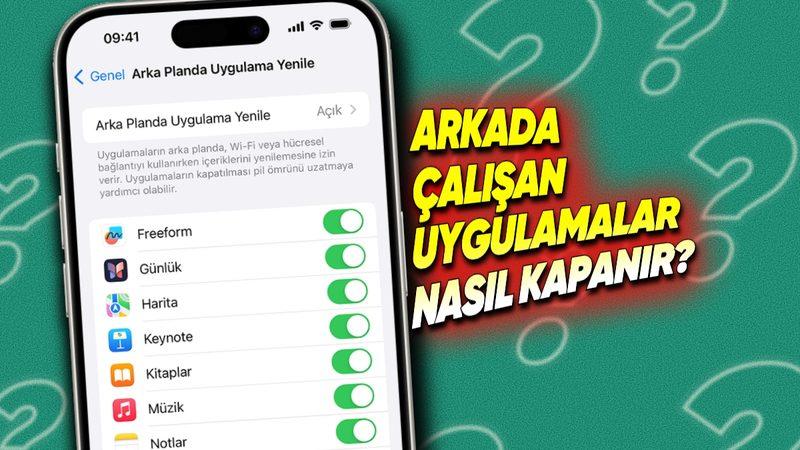 Uygulamalar Neden Kapanmak Yerine Arka Planda Çalışmaya Devam Eder? Tamamen Nasıl Kapatabiliriz?