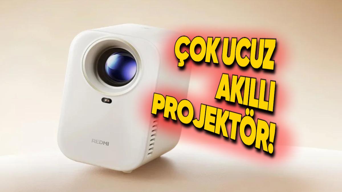 Sudan Ucuza Satılacak Mini Akıllı Projeksiyon Redmi Projector 3 Lite Tanıtıldı