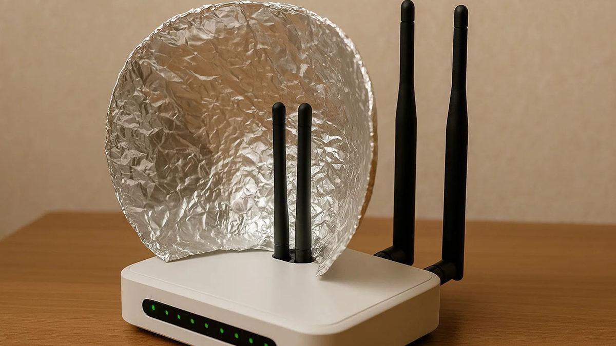 Modemin Arkasına Alüminyum Folyo Çeken Adam Gündem Oldu: Peki Bu Yöntem Gerçekten İşe Yarar mı?