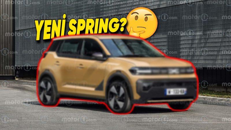 2026 Dacia Spring’in Muhtemel Tasarımı Paylaşıldı: Büyük Değişikliklerle Gelebilir!