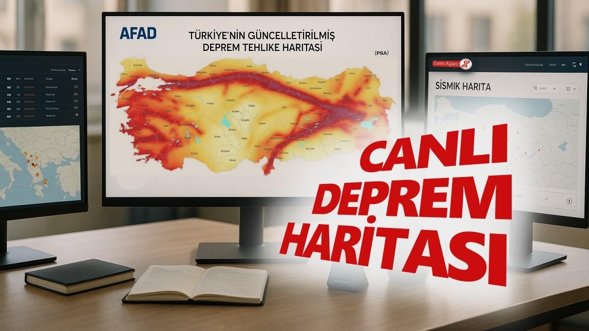 Depremlerden Anında Haberdar Olabileceğiniz Canlı Deprem Haritası Gösteren Web Siteler