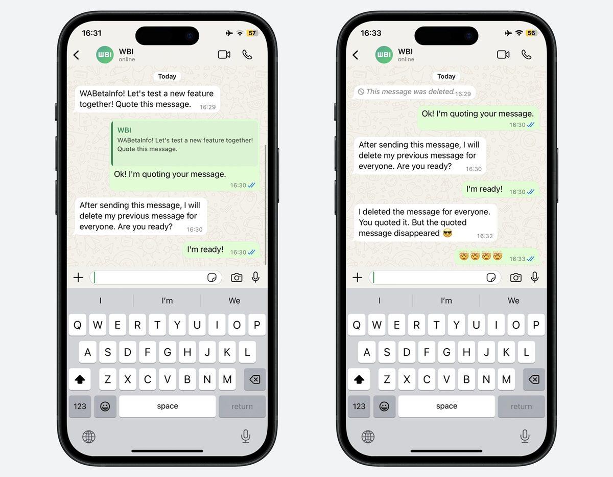 WhatsApp Sohbetlerini İyileştirecek İki Yeni Özellik Geliyor (Artık Konuşmalarda Kaybolmayacaksınız)