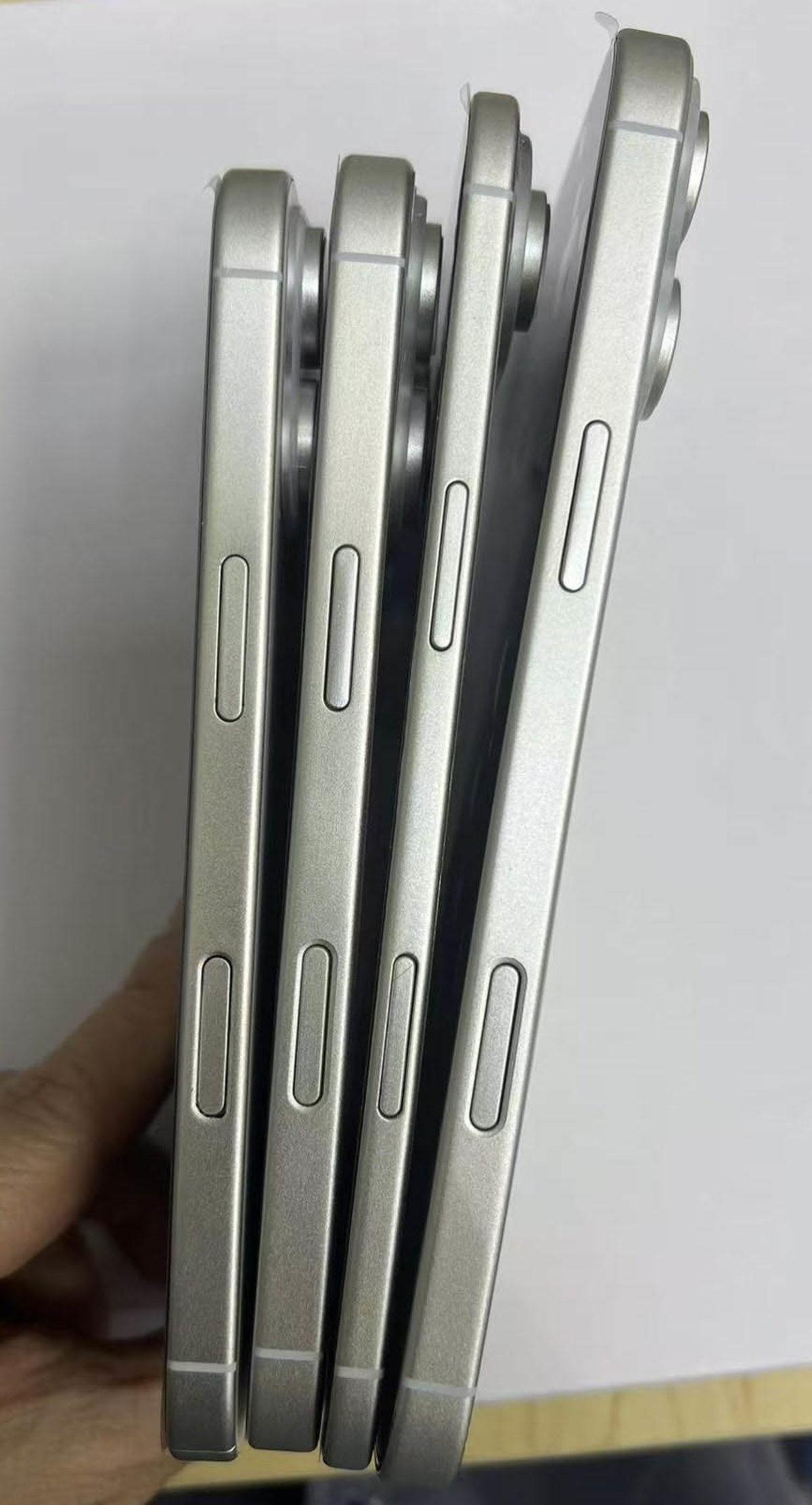 Tüm iPhone 17 Modellerinin Maketleri Yan Yana: iPhone 17 Air Gerçekten O Kadar İnce mi?