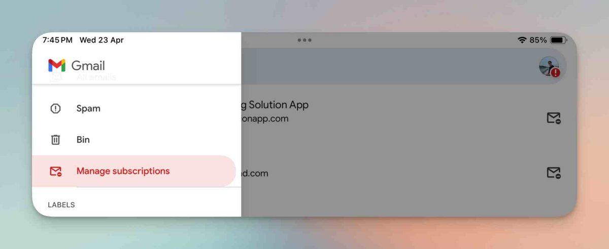 Gmail’e Bomba Gibi Özellik Geliyor: Yağmur Gibi Yağan Kampanya E-Postalarından Kolayca Kurtulabilirsiniz