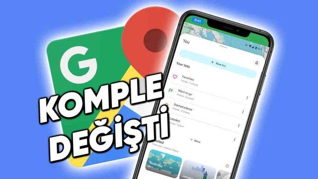Google Haritalar’ın Mobil Tasarımı Baştan Aşağı Değişiyor: İşte Gelen Yenilikler!