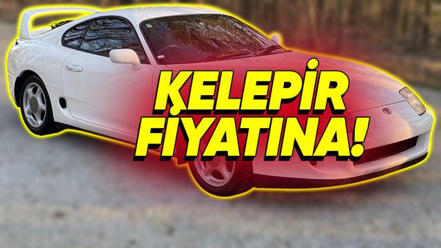Zamanının İkonik Toyota Supra’sı E-ihale ile Satışa Çıkarıldı (Bu Fiyata Bebek Gibi)