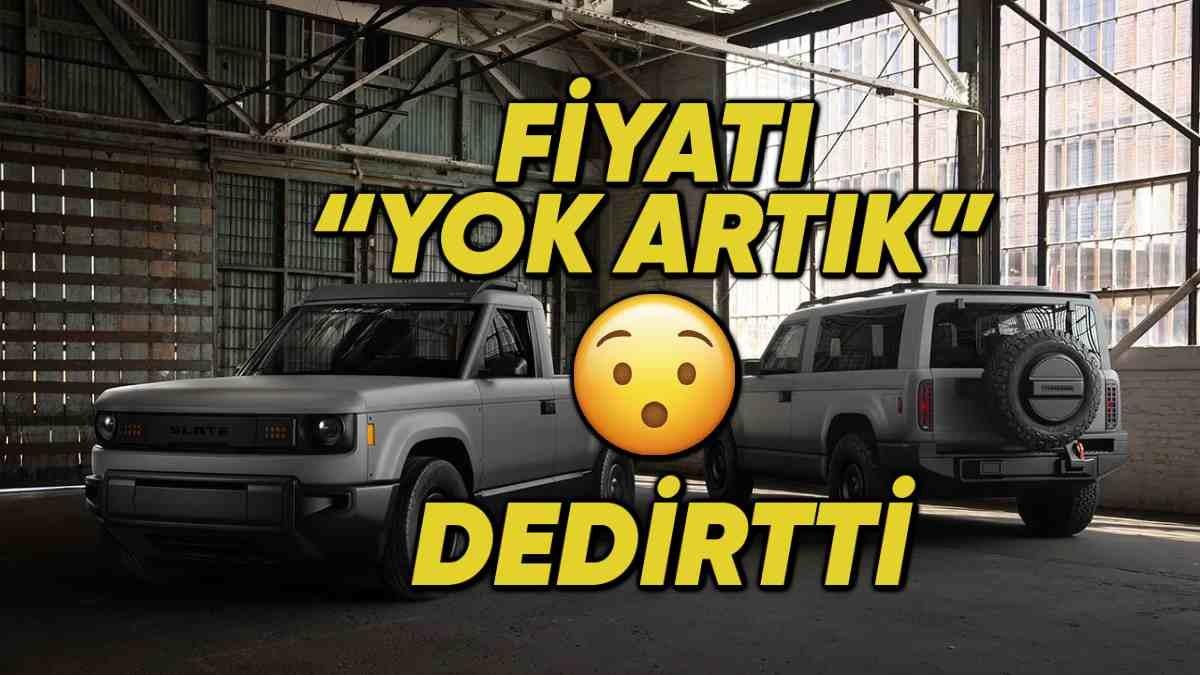 Fiat Egea Fiyatına Satılacak Elektrikli Pick-up Tanıtıldı: Dokunmatik Ekranı Yok, Radyosu Yok, Hatta Boyası Bile Yok!
