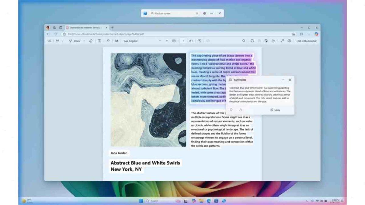 Windows 11’in Tartışmalı Recall Özelliğini Kullanıma Sunuldu