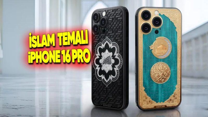 Caviar’dan Din Temalı Ultra Lüks iPhone 16 Pro Koleksiyonu! Fiyatları 350 Bin TL’den Fazla