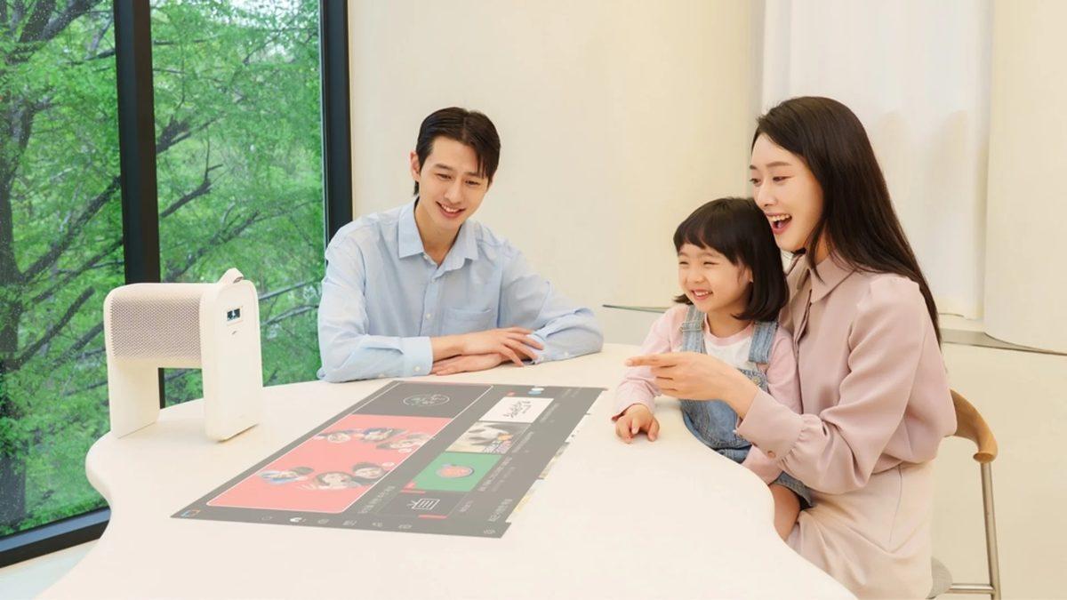 Samsung’un Elinizin Değdiği Her Yeri Dokunmatik Ekrana Dönüştüren Projektörü Duyuruldu