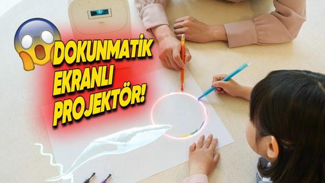 Samsung’un Elinizin Değdiği Her Yeri Dokunmatik Ekrana Dönüştüren Projektörü Duyuruldu