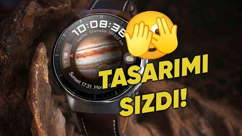 Huawei’in Merakla Beklenen Watch 5’inin Tasarımı ve Fiyatı Ortaya Çıktı!