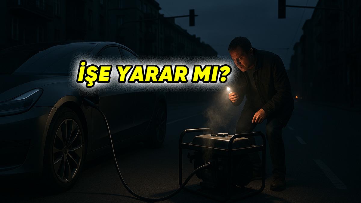 Ya Bizde de Elektrik Kesilirse: Elektrikli Otomobiller Jeneratörle Şarj Edilir mi?