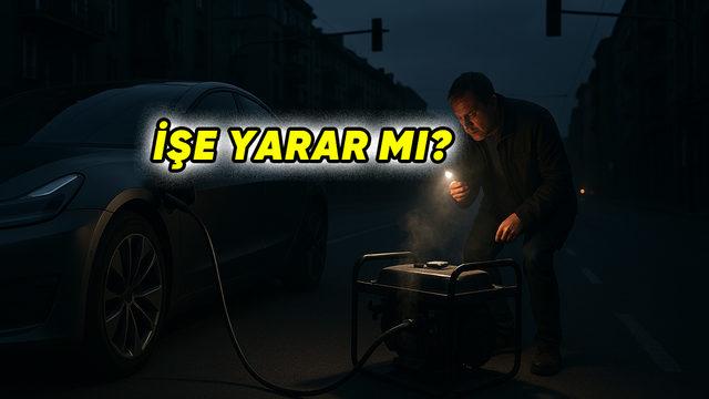 Ya Bizde de Elektrik Kesilirse: Elektrikli Otomobiller Jeneratörle Şarj Edilir mi?